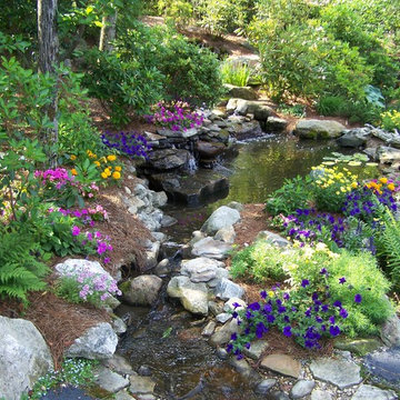 Ellen's Garden Landscape and Water Feature Fountain/Pond (Design/Build/Maintain)