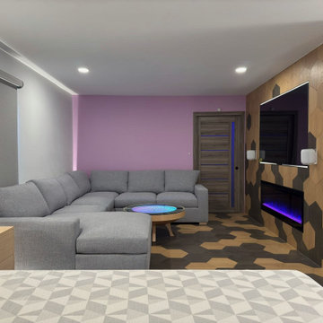 Smart Entertainment Room with Advanced Sound Isolation