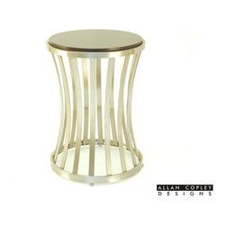 ACD-20702-02-SA-AB Alex End Stone Top - Side Tables And End Tables