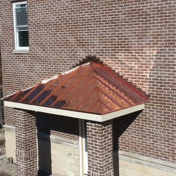 Copper Bay Windows & Copper Soffit Fascia - Chicago, IL