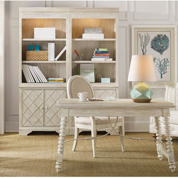 Hooker Furniture Sunset Point Writing Desk in Hatteras White & Hooker Furniture