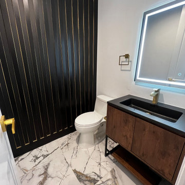 Powder Room Remodel in Beverly Hills