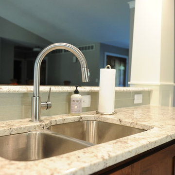 Expanded Transitional Kitchen