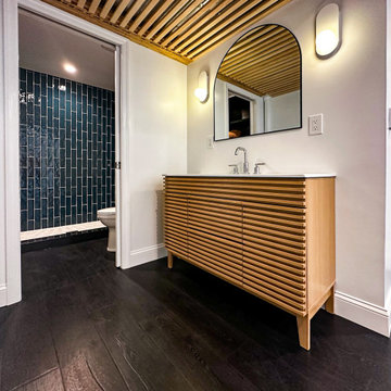 Maplewood, basement bath/bed Adittion