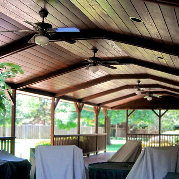 Southern-style Veranda