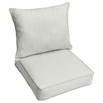 Outdura Outdoor Corded Deep Seating Pillow and Cushion Set