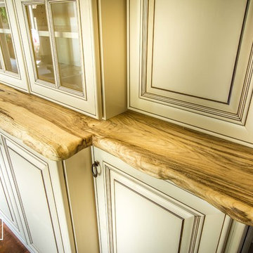China Hutch - Spalted Hackberry