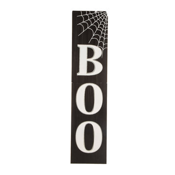 47.83" Wooden Boo Porch Sign