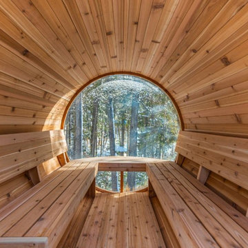 Fiddler Resort Quebec Outdoor Saunas