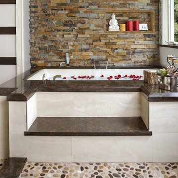Wyckoff Tranquil Contemporary Master Bath