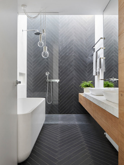 75 Doorless Shower Ideas: Explore Doorless Shower Designs ...