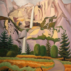 Yosemite Falls - Paintings