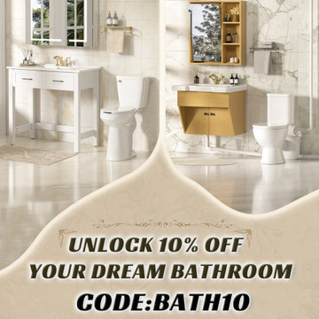 ✨Spring Bathroom Remodel: ADA & Modern Vanities + Toilets | 10% Off