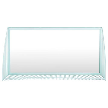 Henly Mirror, Teal