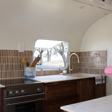 Airstream Kitchen Backsplash