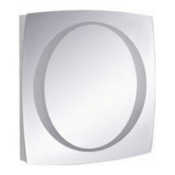 Fresca Illuminated Circular Bathroom Mirror FMR8021 - Makeup Mirrors