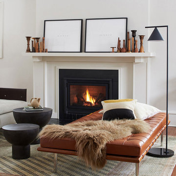 Transitional Living Room