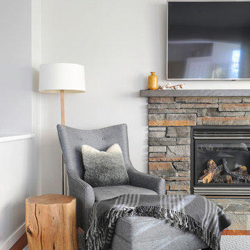 Rustic Touch Family Room