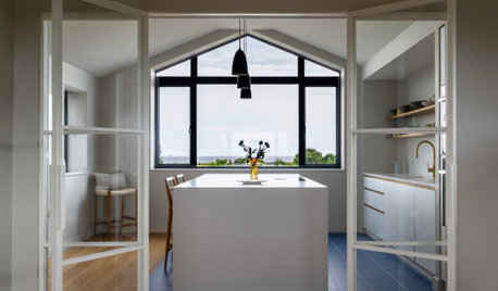 Houzz Tour: A 1980s Coastal Home Gets a Midcentury-style Upgrade
