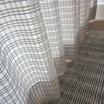 A new condo model unit drapery project