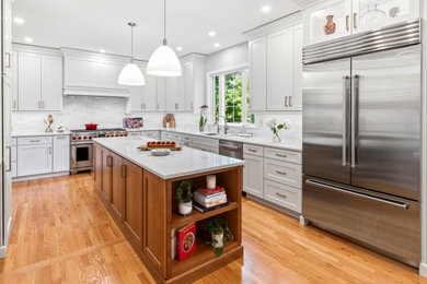 Kitchen - traditional kitchen idea in Philadelphia