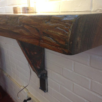 Live Edge Bar and Community Table for KOFFEE on Audobon New Haven CT