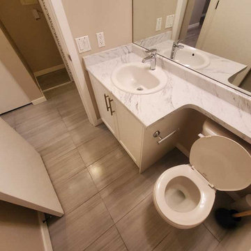 Move Out Deep Cleaning of a One bedroom plus Den Condo Located in Coquitlam BC C