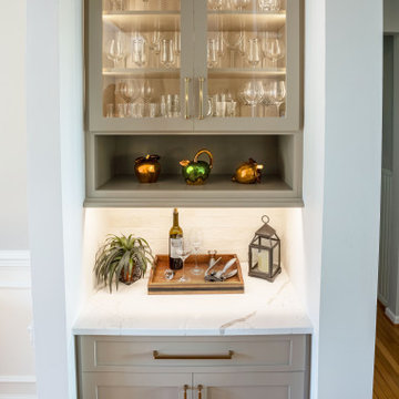 Open & Elegant Sellersville Kitchen & Family Room