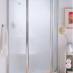 Fleurco Signature Montreal Neo 38"x 38" Frameless Neo-Angle Pivot Door FNAS38 - Bath Products