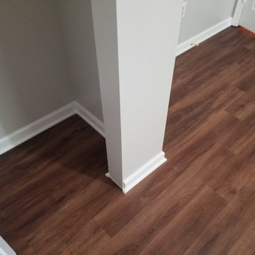 Banister/Baluster Stain + Flooring Replacement Project - Woodbridge, VA