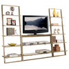 Riverside Furniture Lean Living TV Stand in Smoky Driftwood