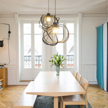 Amenagement d'espaces chez Thomas et famille