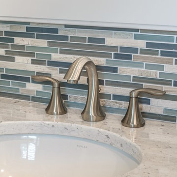 Burke Contemporary Master Bathroom