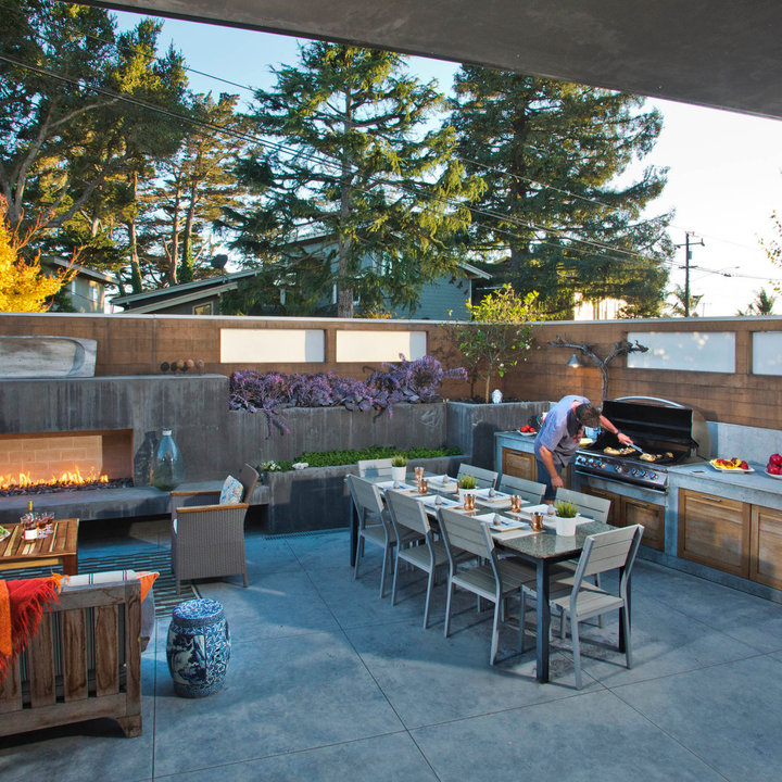 75 Beautiful Stamped Concrete Patio Design Ideas & Pictures