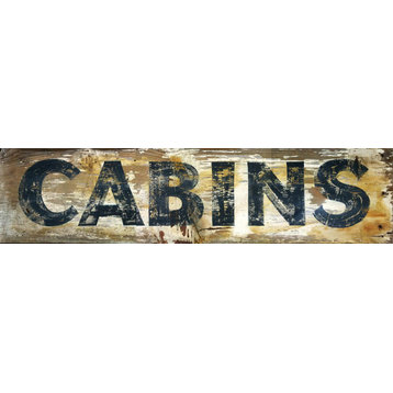 Cabins Sign