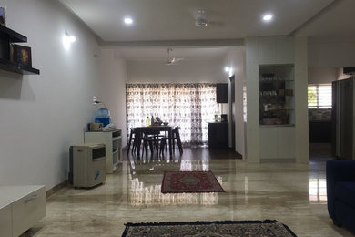 Example of a trendy home design design in Other