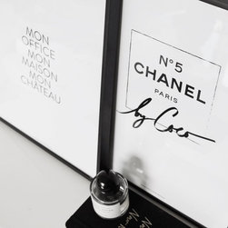Home Office and By Coco (blanc) - Prints And Posters