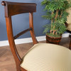 Mahogany Twist Back Side Chair