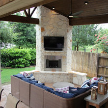 outdoor covered deck