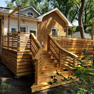Evanston Custom Cedar Deck & Railings