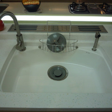 JB-780-100%MMA JAMBO solid surface Kitchen sinks