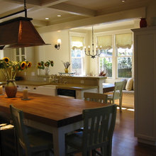 kitchen coffered ceiling