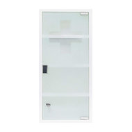 Modern Wall Mounted Medicine Cabinet Stainless Steel With Frosted Glass Door Modern First Aid Kits By Decor Love Houzz Uk