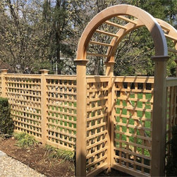4" Square Cedar Lattice - Products