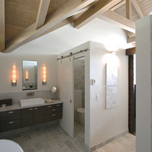 Basement Bathroom, Closet Combo