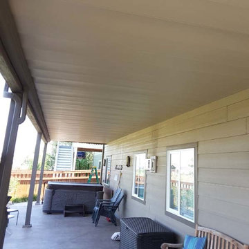 Zip-Up UnderDeck Deck Drainage System