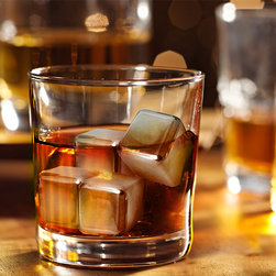 Epicureanist Stainless Ice Cubes (Set of 6) - Ice Tools And Buckets  