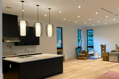 Example of a minimalist home design design in Miami