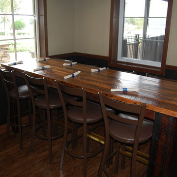 Reclaimed Oak High Top Table