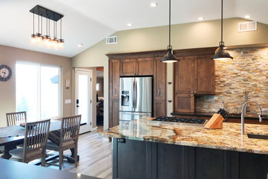 Warm Contemporary Kitchen